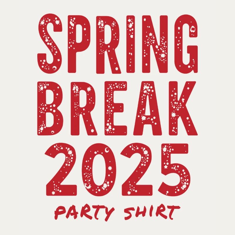 Festskjorte for Spring Break 2025