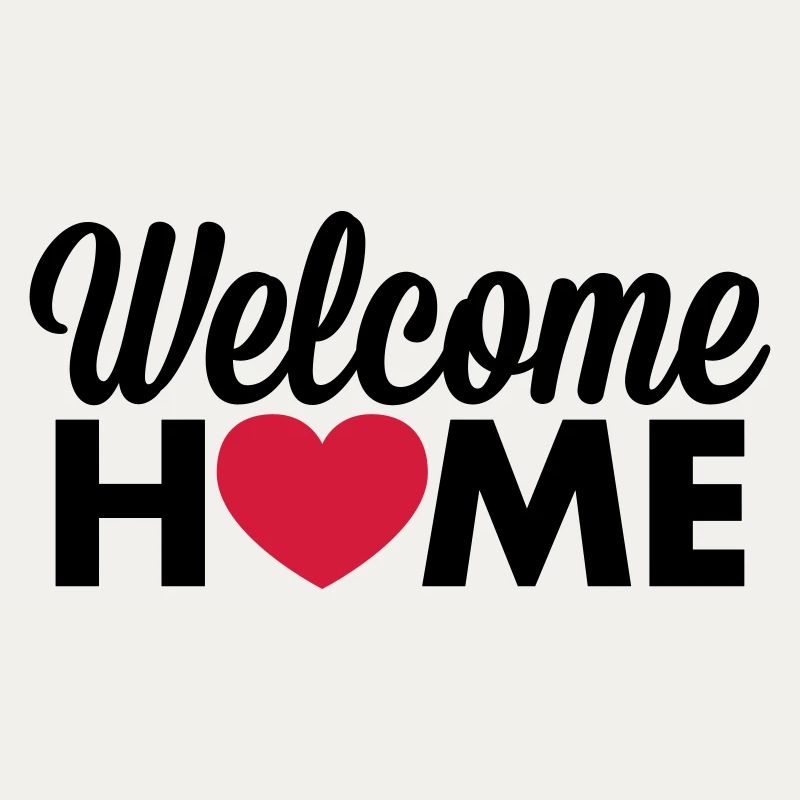 Welcome Home heart