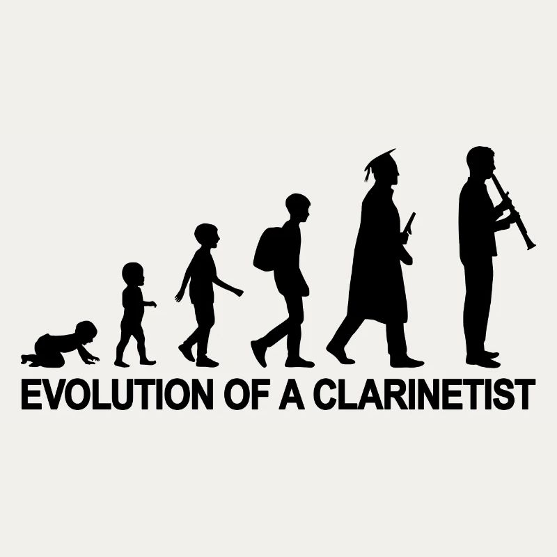 L’évolution d’un clarinettiste