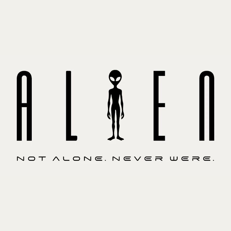 Alien Sci-Fi Design – pas seul. Ne l’ont jamais été.