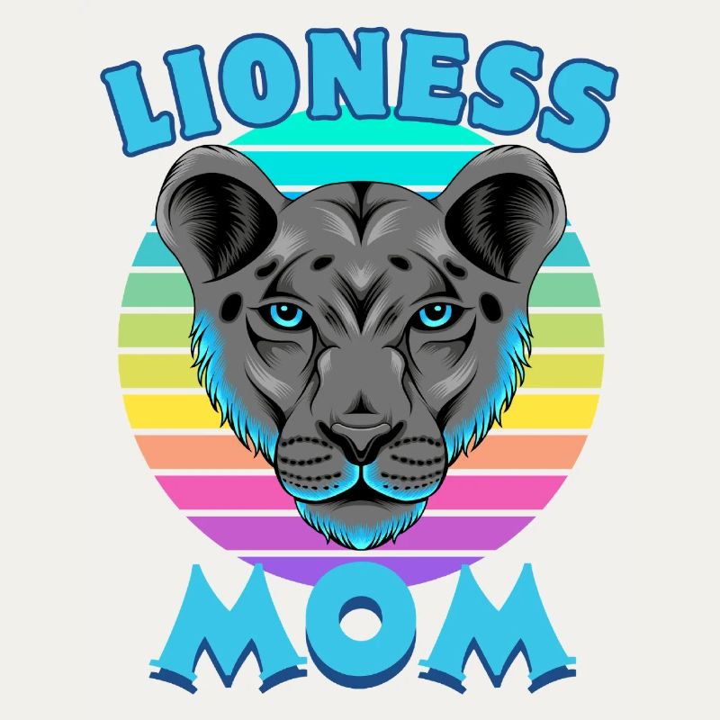 Löwenmutter Muttertag Mama