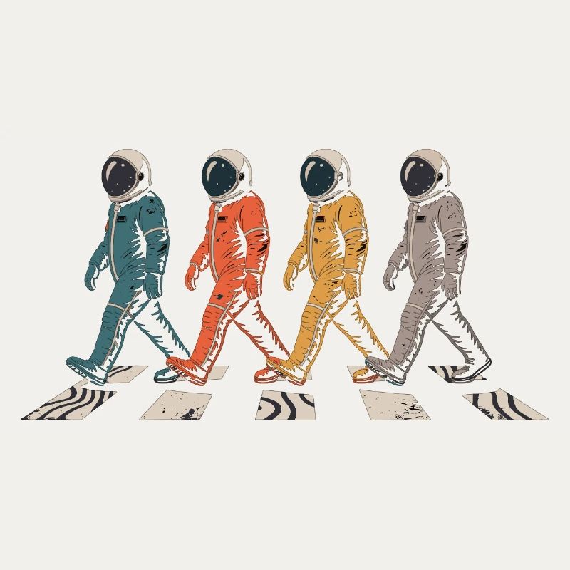 T-shirt Astronaut Crossing – Sortie dans l’espace