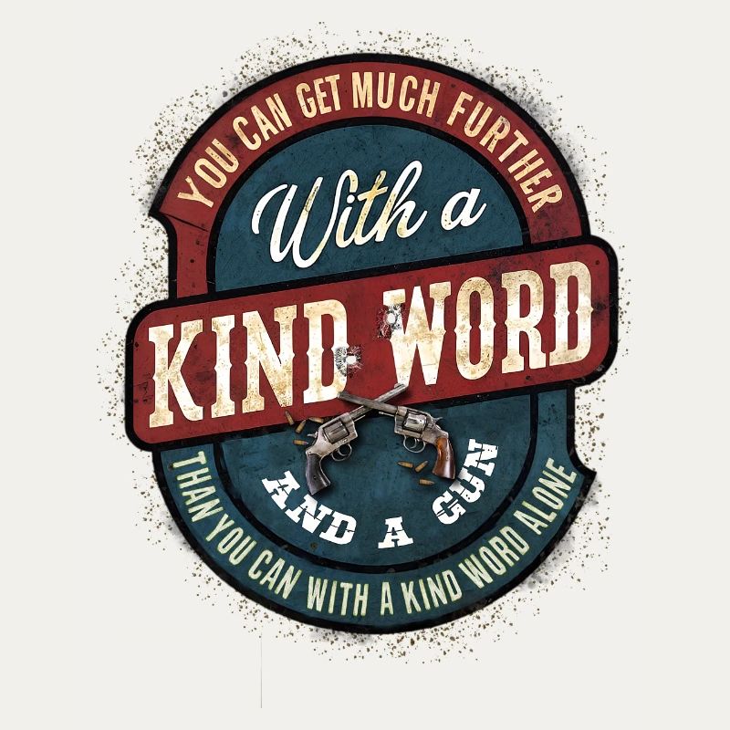 Armes à feu et mots gentils