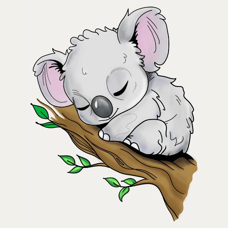 Schlafendes Koala