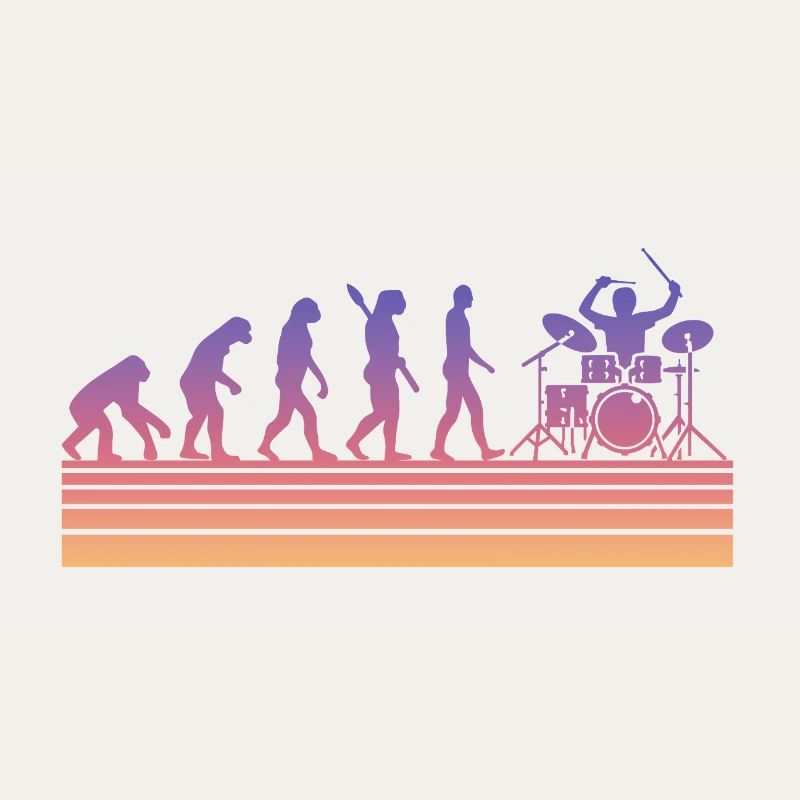 Schlagzeuger Evolution