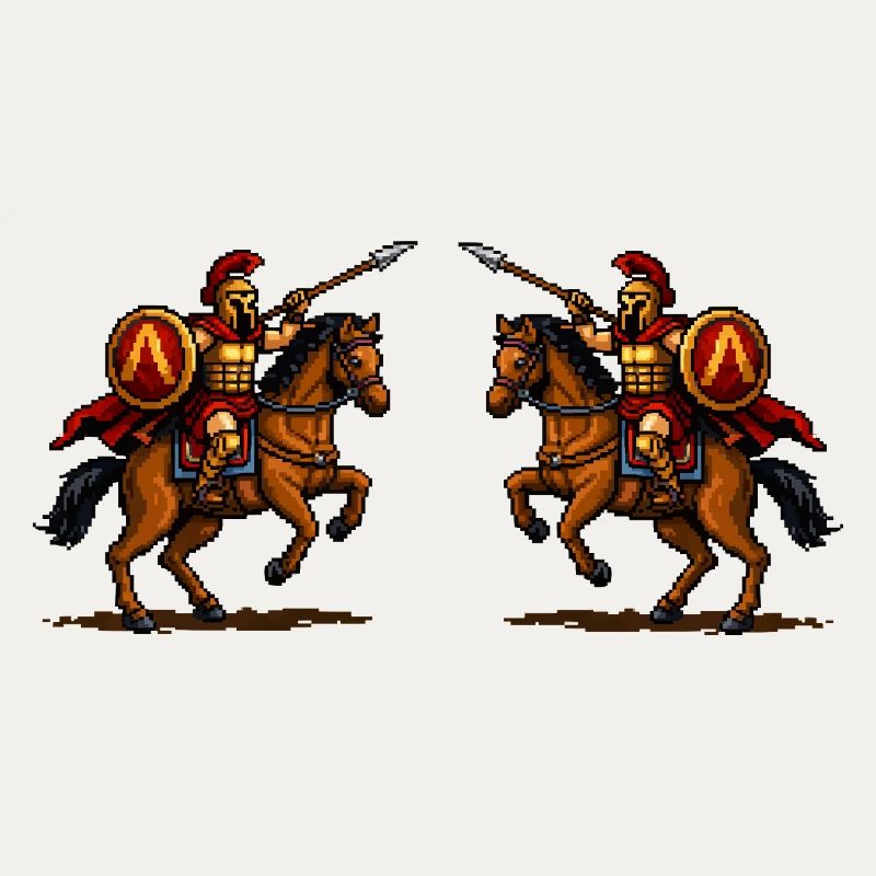 Spartan Equestrian Duel