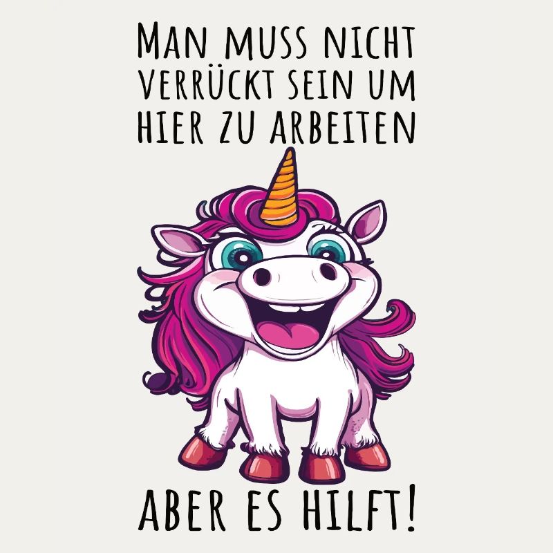 Crazy to Work Unicorn