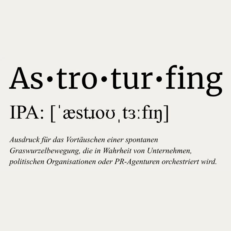 Astroturfing
