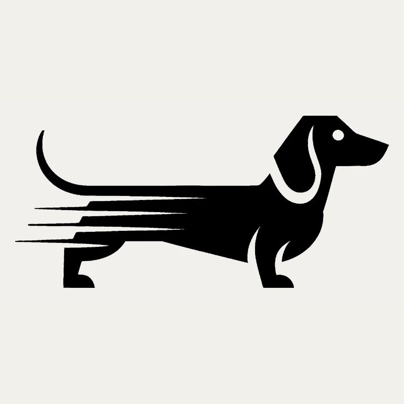 Teckel - Cool Pet Logo