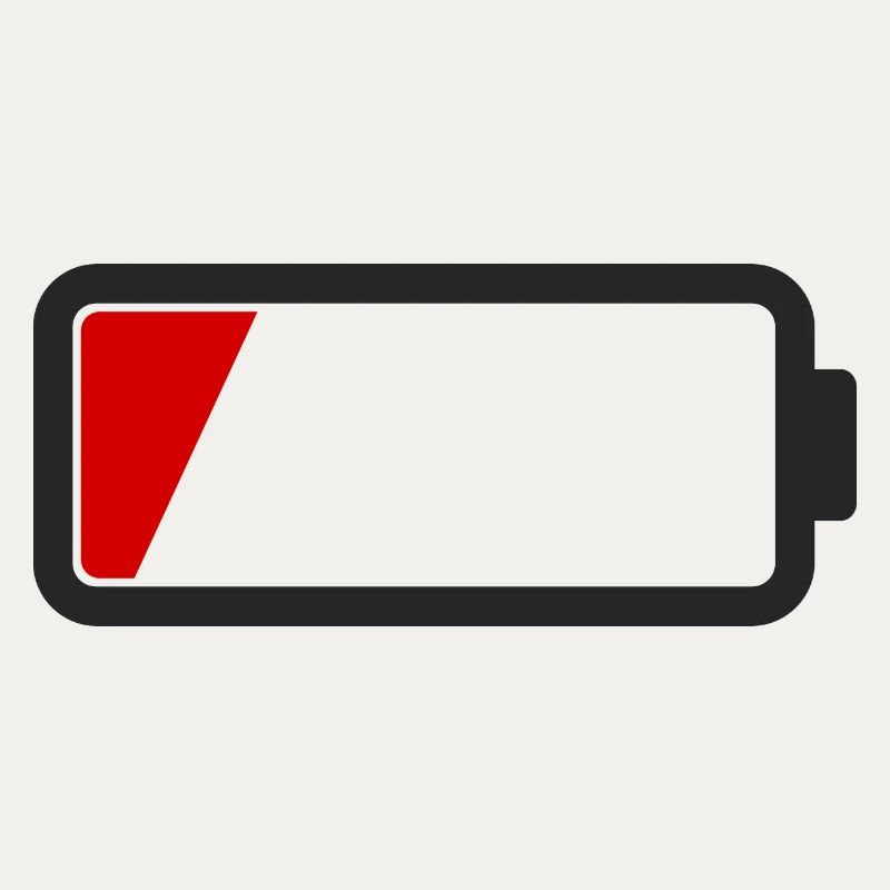 Batterie vide