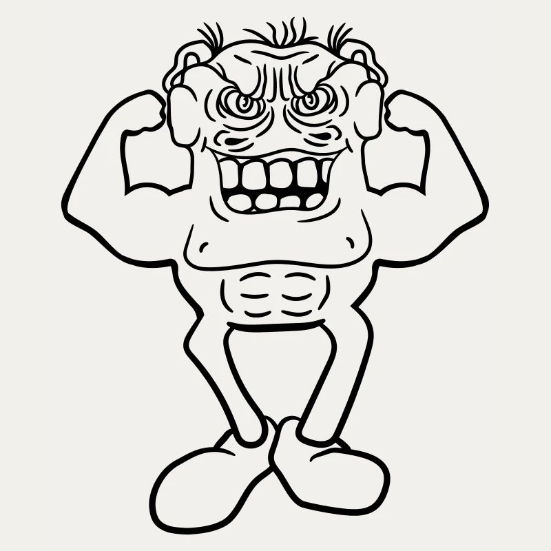 bodybuilder forme physique solide séance d'entraîn