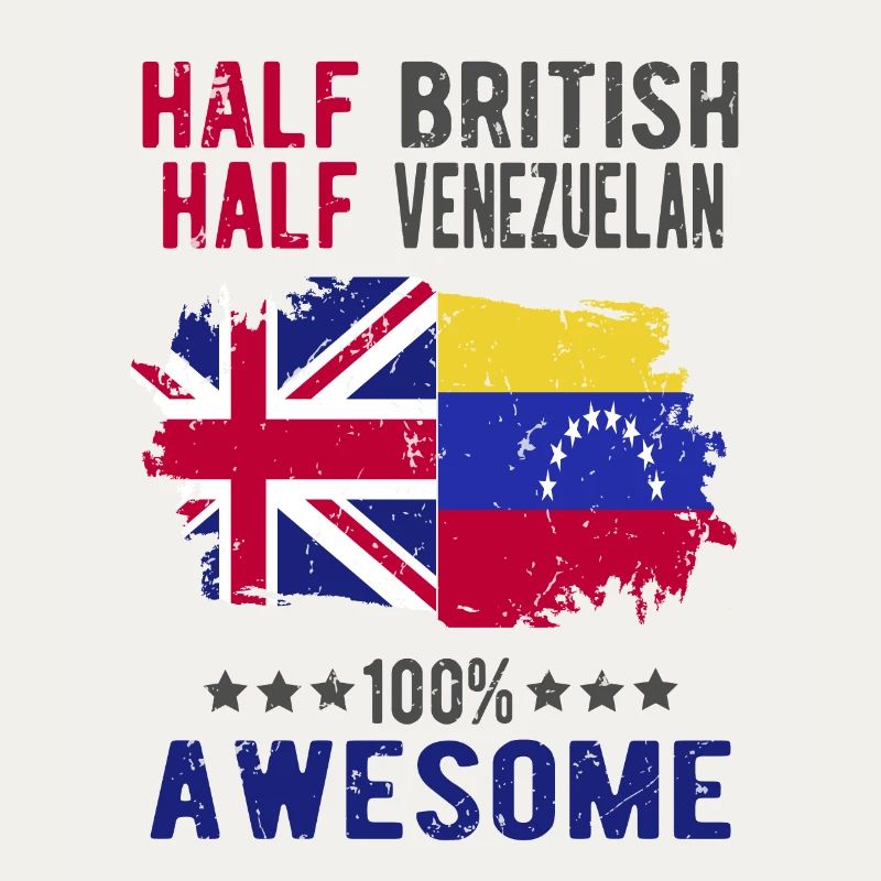 Half British Half Venezuelan
