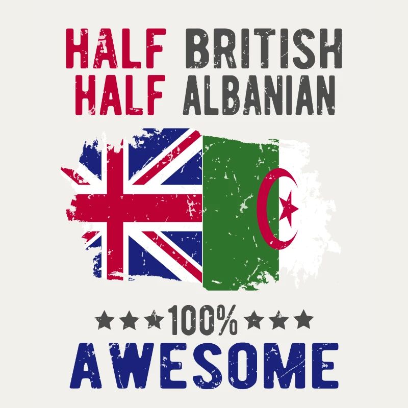 Half British Half Albanian