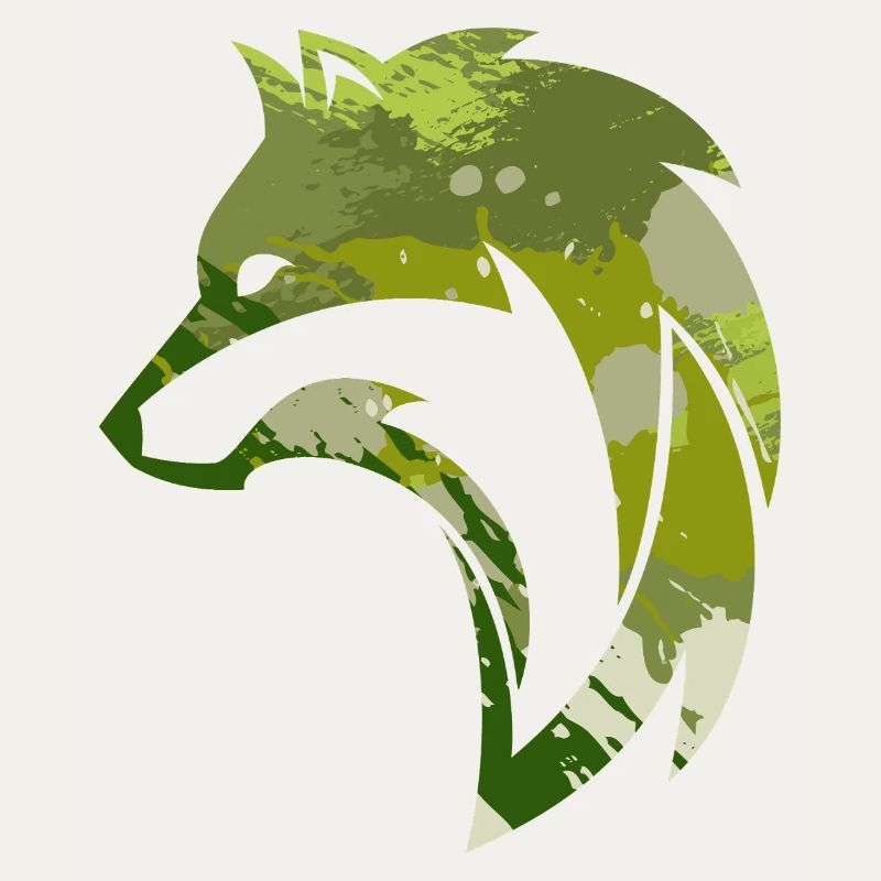 Wild Wolf Camouflage Pattern
