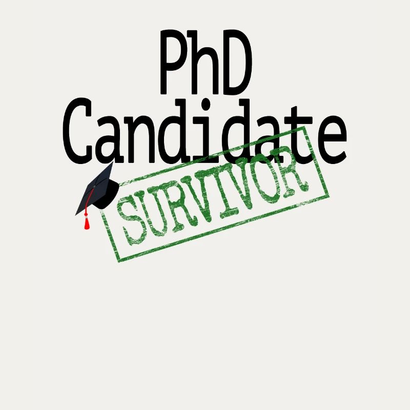 Promotion zum Doktor / PhD Candidate Survivor / Dr