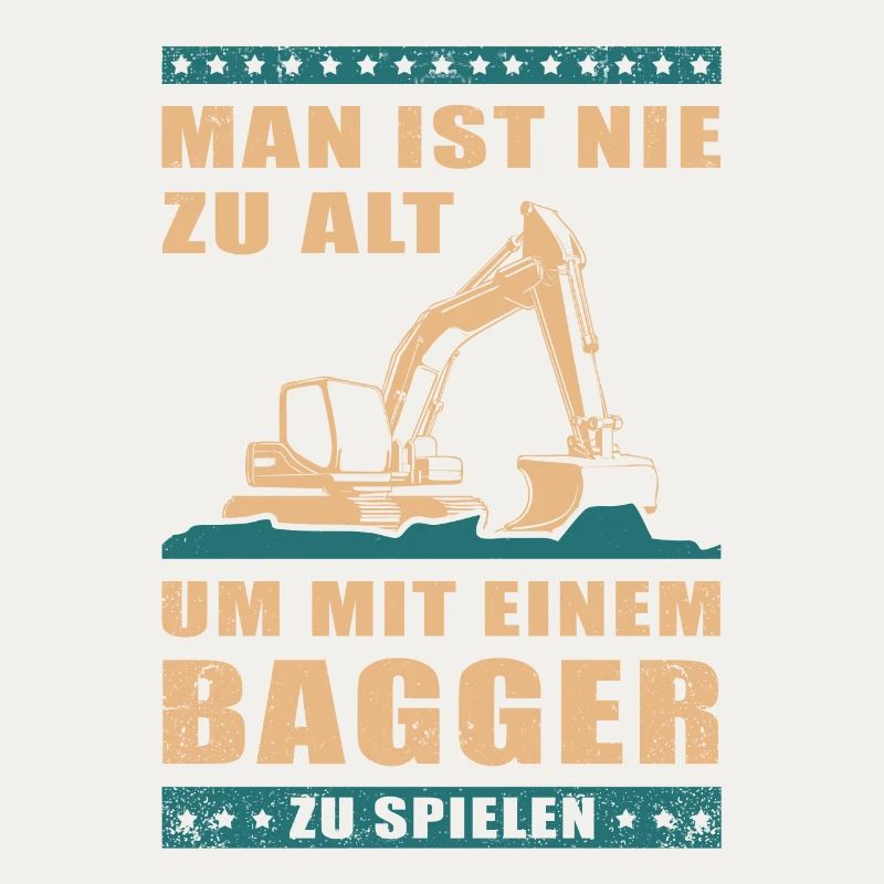 Baggerfahrer Baggerführer Baggern Bagger Geschenk