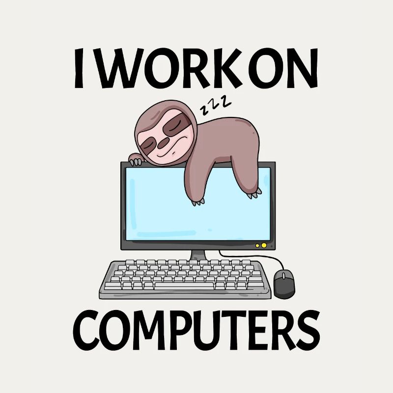 Computer Nerd Programmeur Homme Cadeau