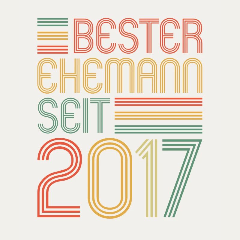 Bester Ehemann seit 2017 4. Hochzeitstag