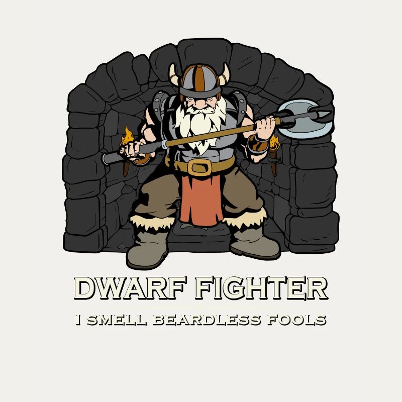 D20 Rpg Character - Dwarf Fighter