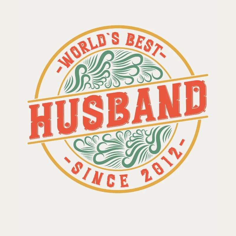 Bester Ehemann seit 2012 9. Hochzeitstag