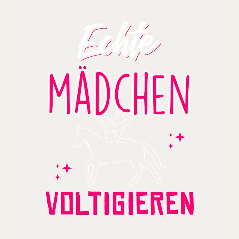 Echte Mädchen Voltigieren
