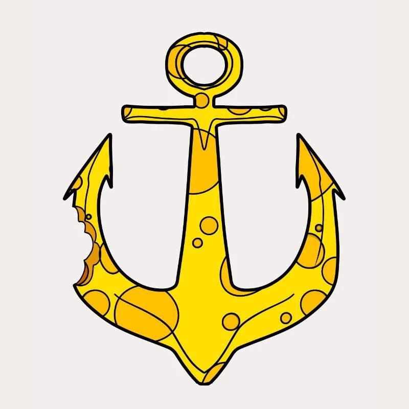 Cheese anchor funny captain