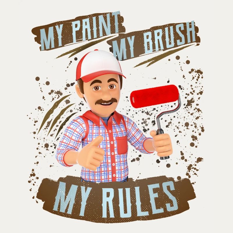 Painter, master painter, painter funny saying