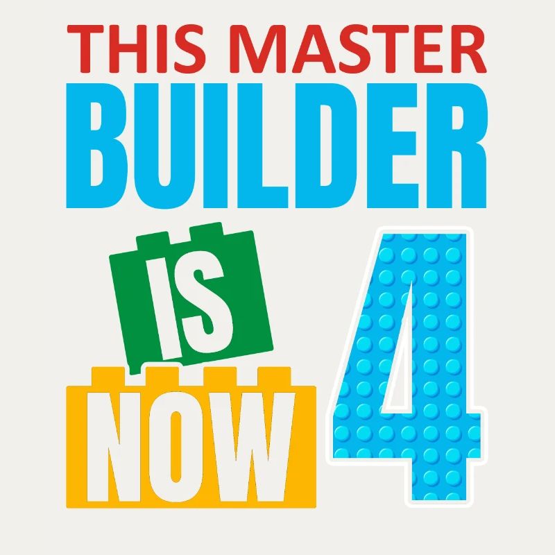 Ce maître constructeur est maintenant 4, Toy Blocks