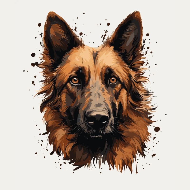 Belgian Shepherd Dog Breed Face