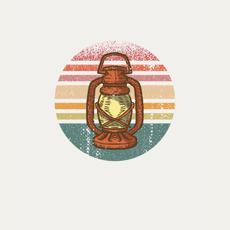 Retro Camping Lantern