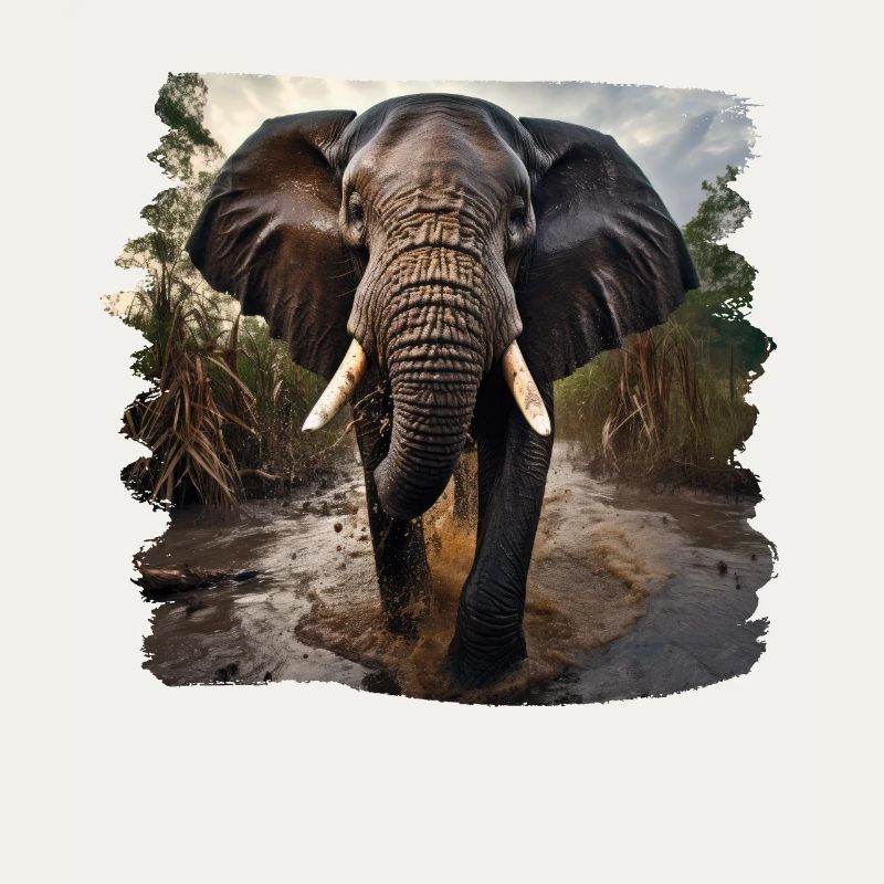 Elefanten realistic Elefant