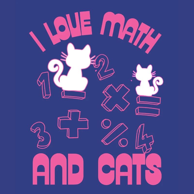 J’aime les maths et les chats