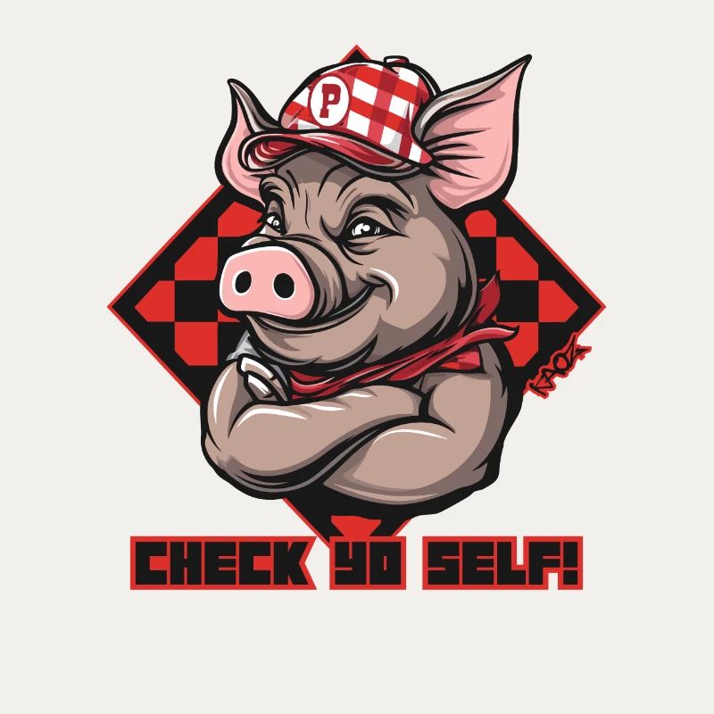 Check Yourself, Trucker Hat Pig