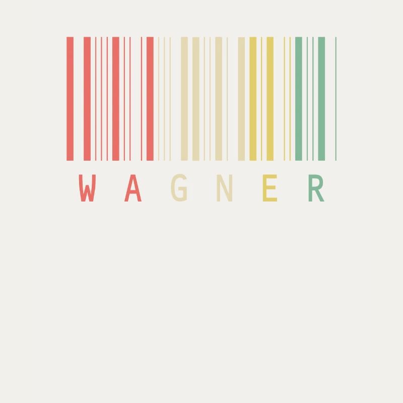 Nom de style de code-barres unique Wagner