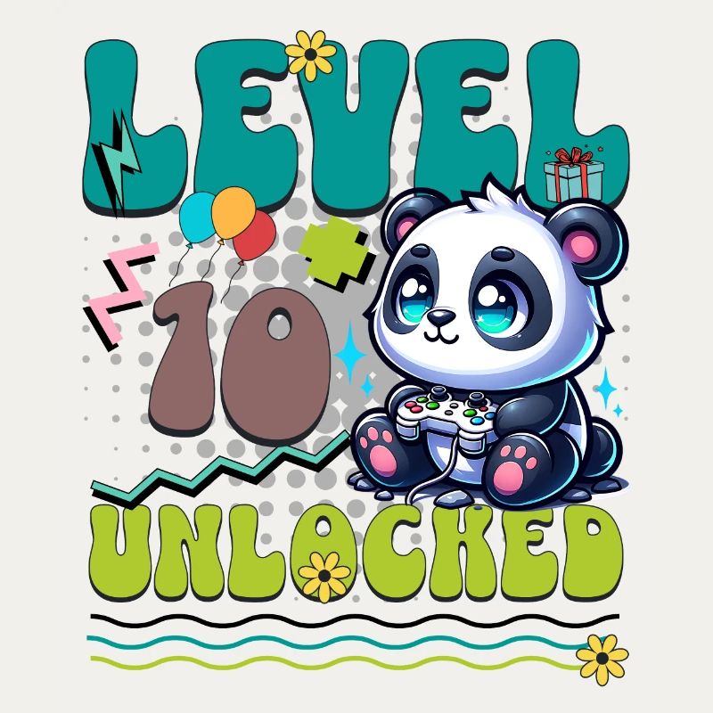 10th Anniversary Level Unlocked Gaming Panda