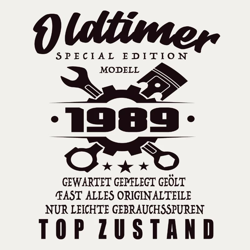 Oldtimer Special Edition Model 1989 Birthday