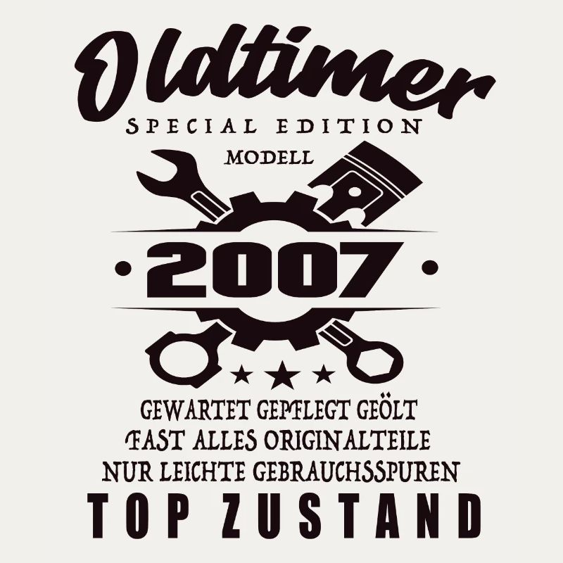 Oldtimer Special Edition Model 2007 Birthday