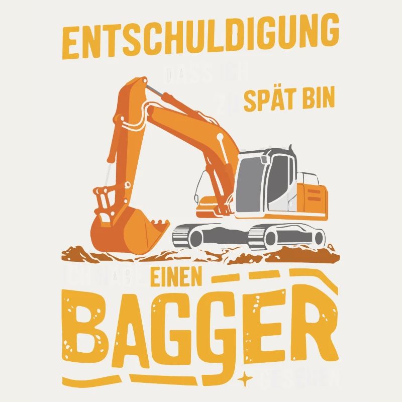 Baggerfahrer Bauarbeiter Baustelle Baumaschine