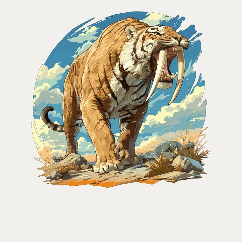 Saber-Toothed Tiger Sabertooth Tiger
