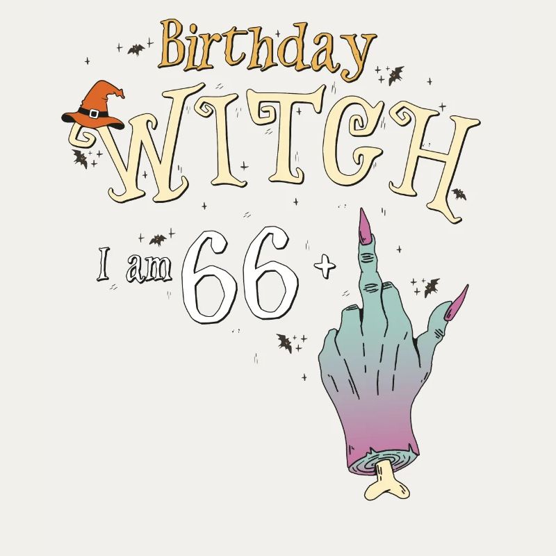 67. Geburtstag Hexe Lustige HallowQueen Trick oder