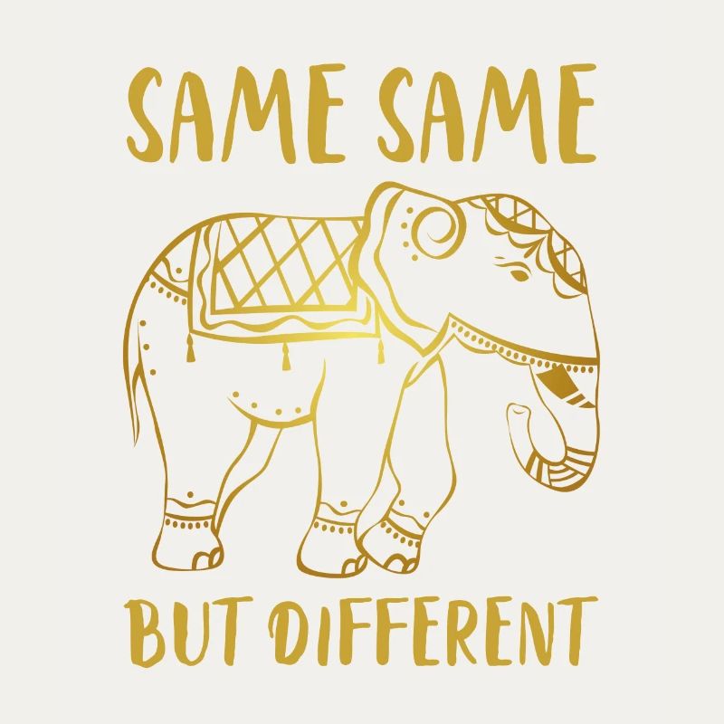 Golden Elephant « Same Same but different »