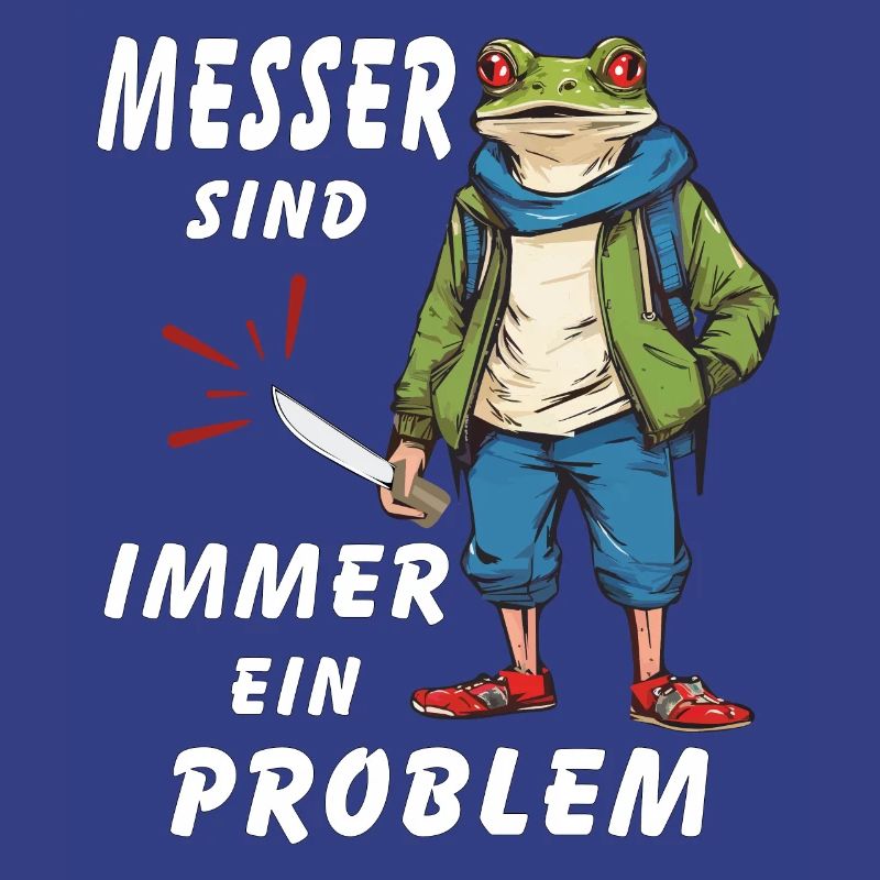 FROG KNIVES ARE ALWAYS A PROBLEM