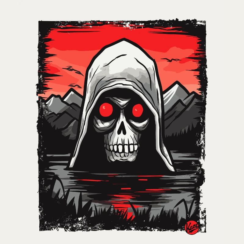 Skull Grim Reaper