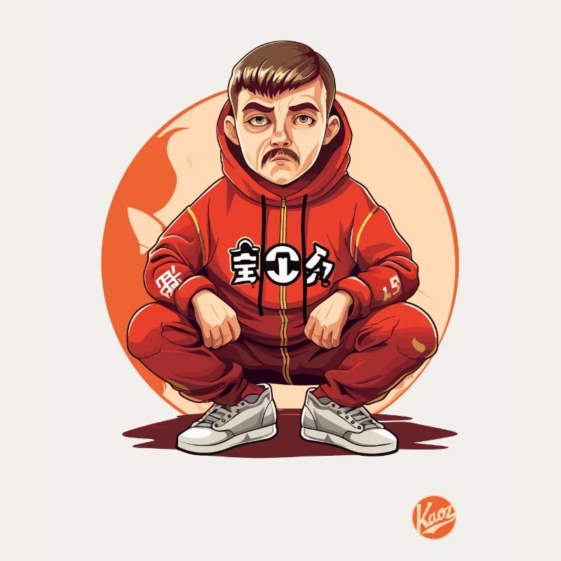 Slav Squat Tracksuit Gopnik Mode Design