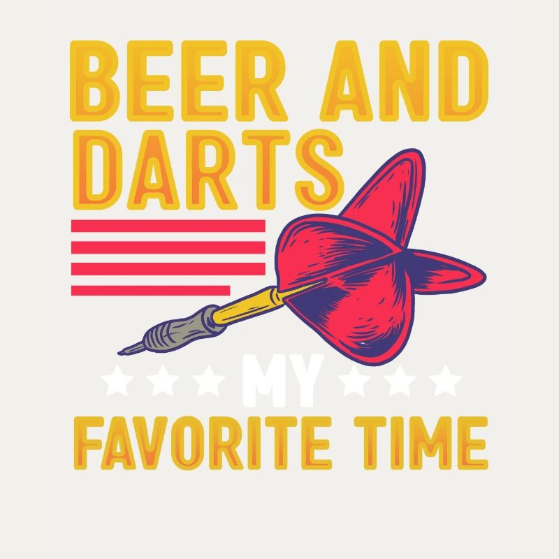 Bière et fléchettes Mon temps préféré Fléchettes
