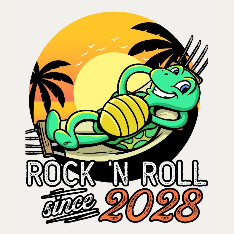 Turtle Rock N Roll seit 2028 Geburtstag