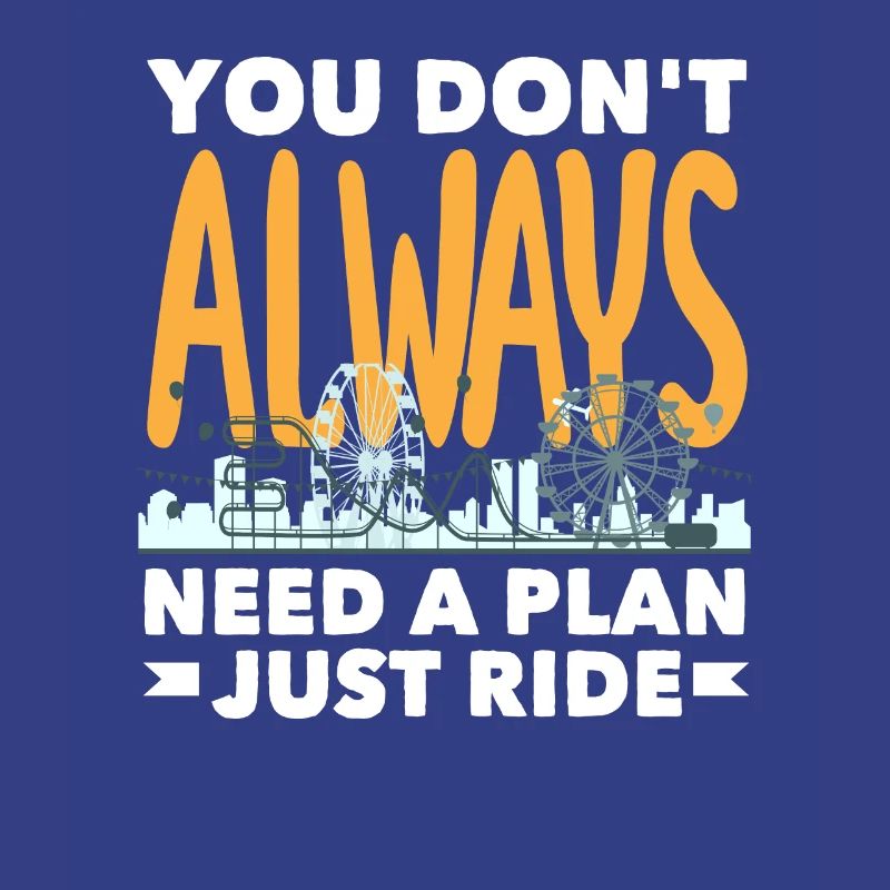 Roller coaster just start riding Plan not necessary