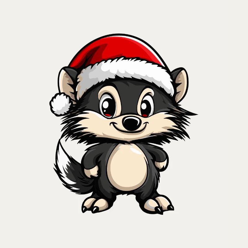 Hérisson Noël Mignon