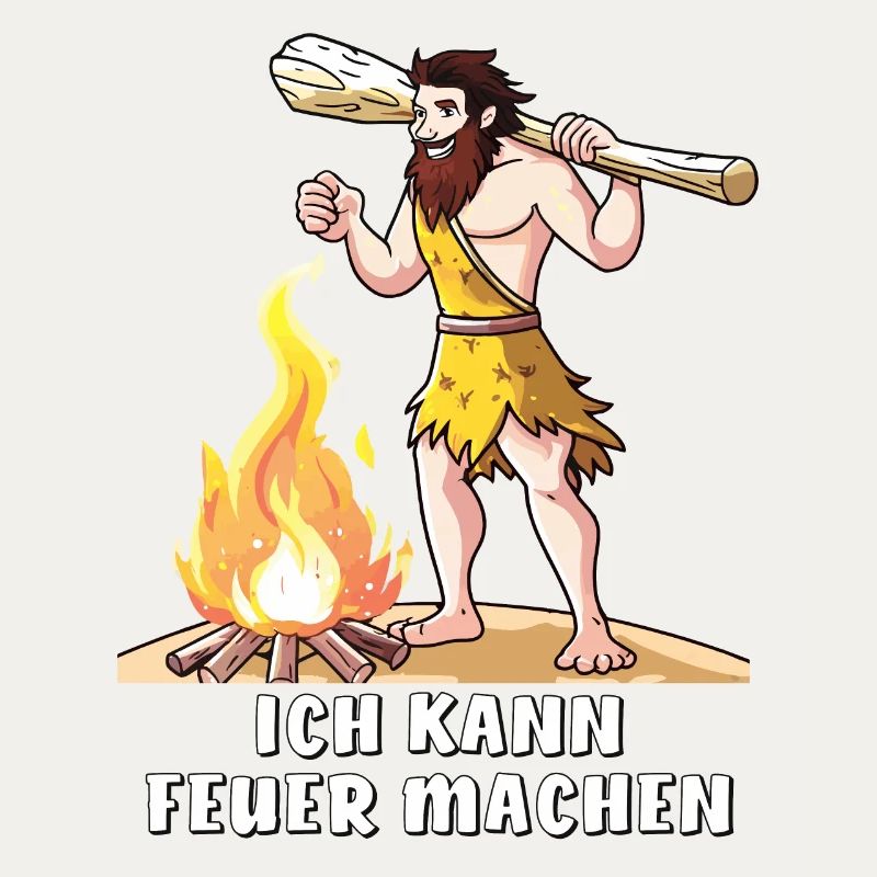 NEANDERTHAL I CAN MAKE FIRE