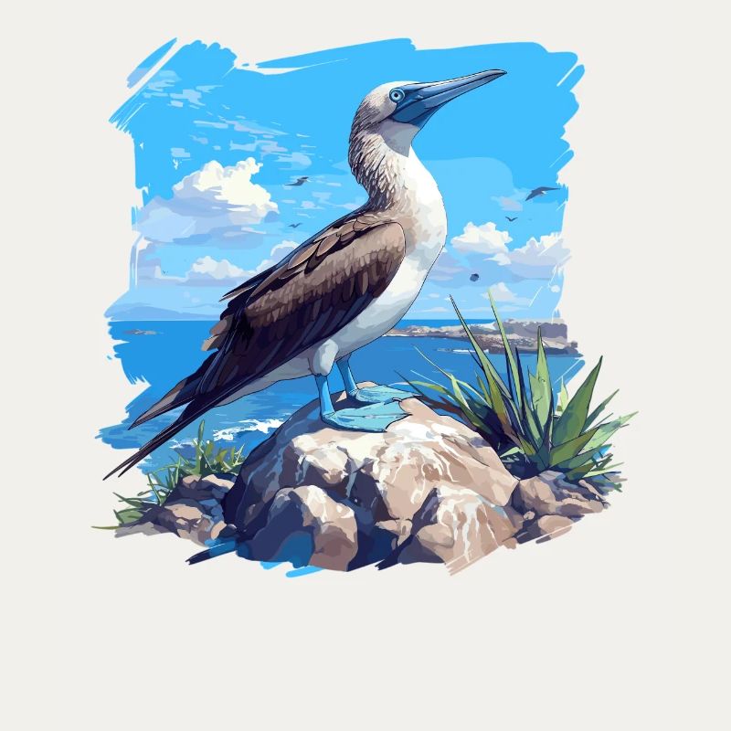 Blue-footed booby